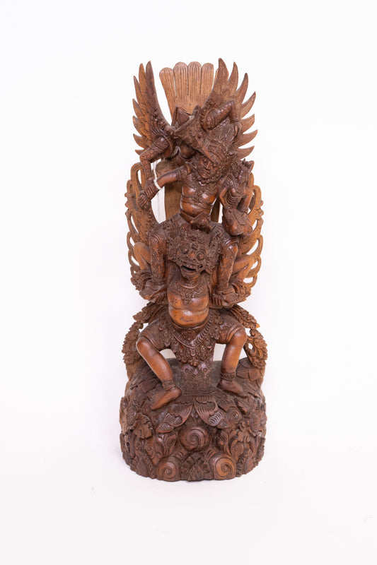 Wooden Hindu Deity