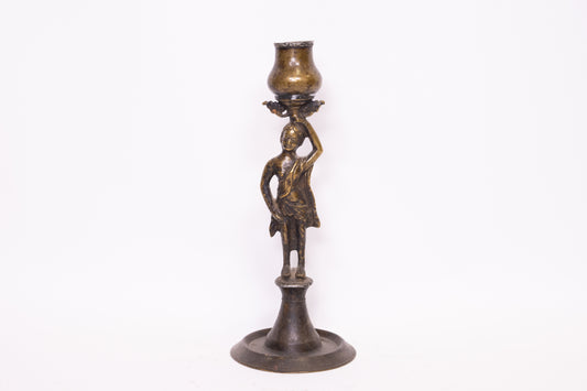 Antique Nepalese Oil Lamp